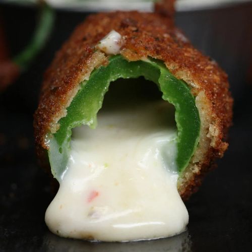 Cheese-Stuffed Jalapeño Poppers