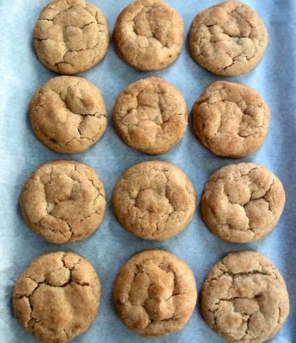 Brown Butter Snickerdoodles with White Chocolate