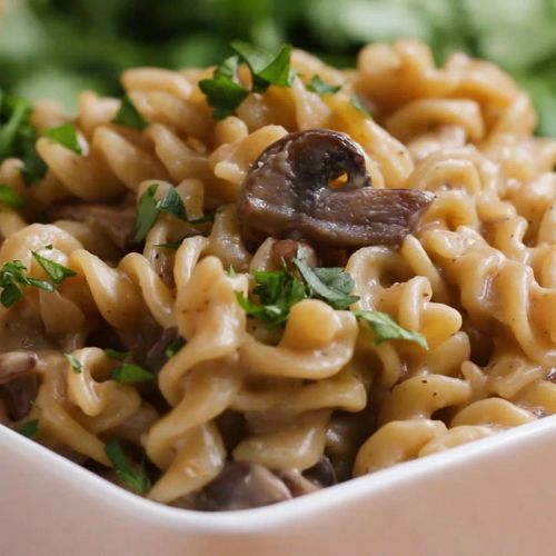 Mushroom Stroganoff