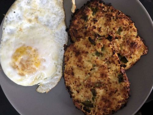 Keto Cauliflower Hash Browns