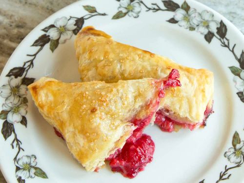 Fresh Raspberry Turnovers