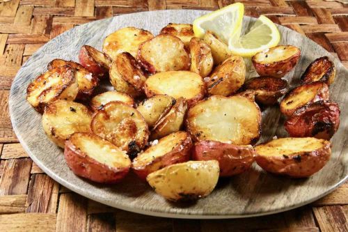 Lemon-Garlic Roasted Potatoes