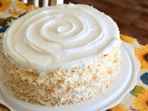 Old-Fashioned Coconut Cake