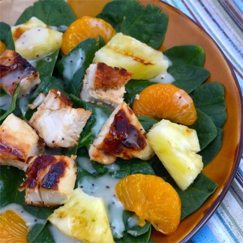 Grilled Pineapple Salad