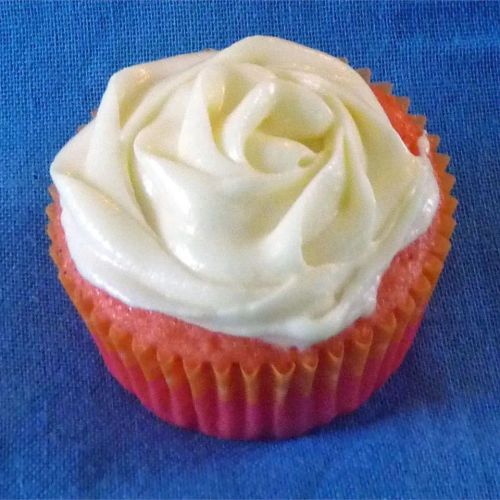 Strawberry Cupcakes with Lemon Zest Cream Cheese Icing