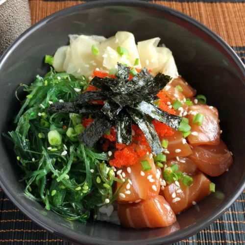 Do-It-Yourself Salmon Poke Bowls