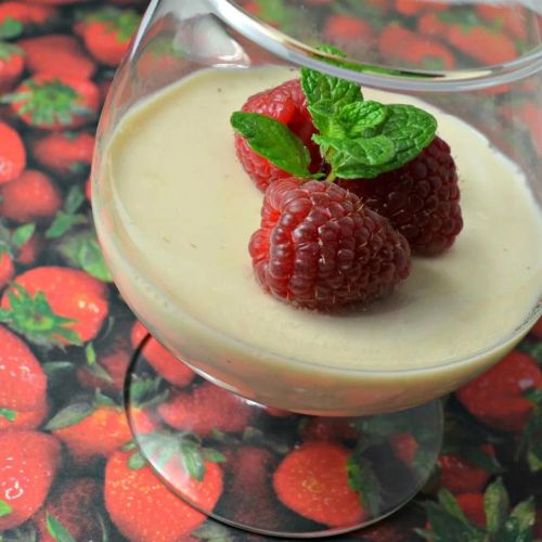 Panna Cotta with Strawberry Jam