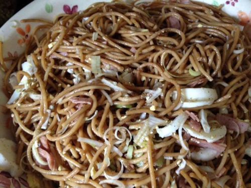 Cold Spaghetti Party Salad