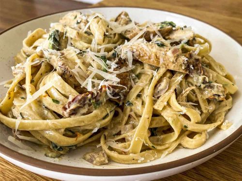 Weeknight Chicken Florentine Pasta