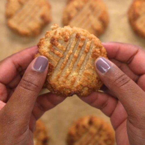 Peanut Butter Keto Cookies