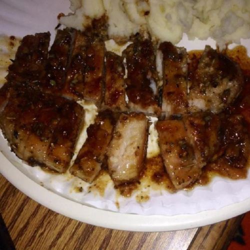 Apple Cider and Spice Pork Chops