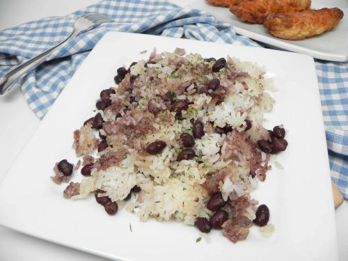 Fried Rice and Beans (Gallo Pinto)