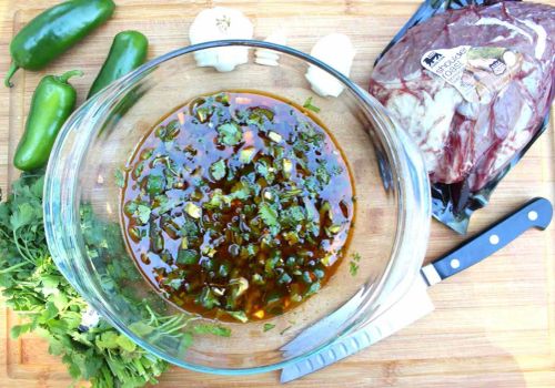 Spicy Garlicky Beef Marinade