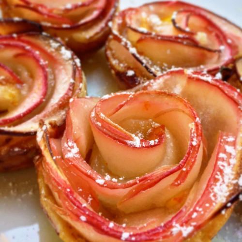 Baked Apple Roses