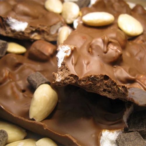 Super Easy Rocky Road Candy