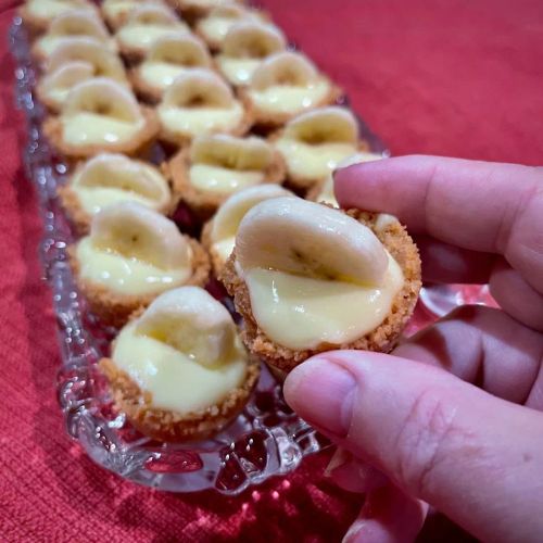 Mini Banana Pudding Bites