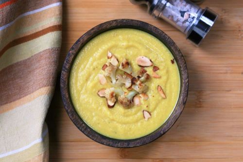 Healthy Roasted Cauliflower Soup