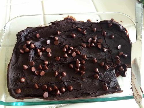 Avocado Black Bean Brownies