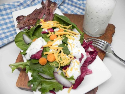 Buttermilk Ranch Dressing with Greek Yogurt