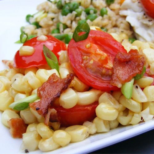 Fresh Corn and Tomato Casserole