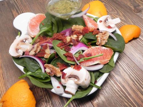 Spinach Orange Salad