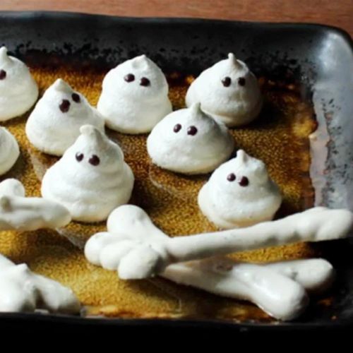 Meringue Bones and Ghosts