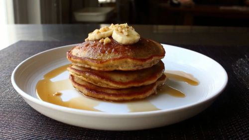 Banana Bread Pancakes