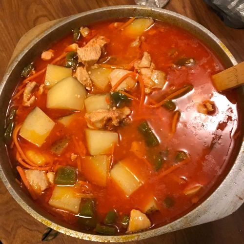 Chicken Afritada (Filipino Stew)