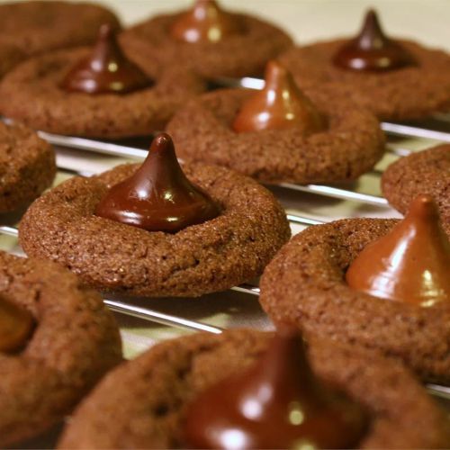 Jeanne's Chocolate Kiss Cookies