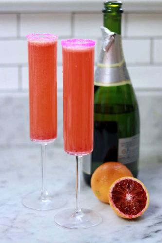 Blood Orange Mimosa