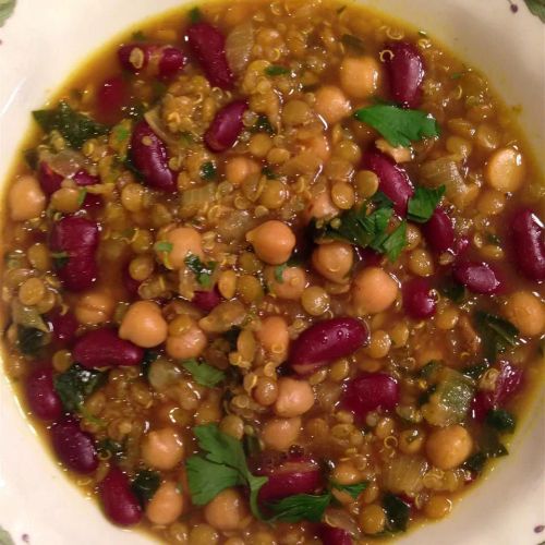 Moroccan Harira (Bean Soup)