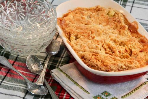 Zucchini Cinnamon Cobbler