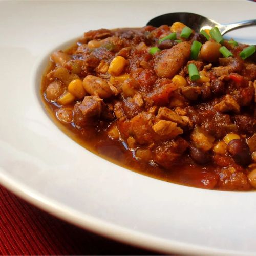 Chicken and Two Bean Chili