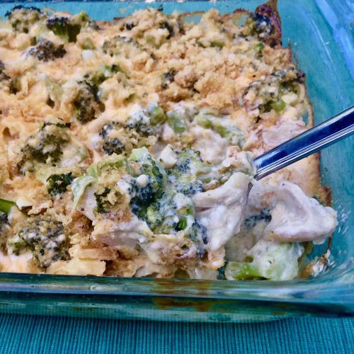 Keto Chicken and Broccoli Casserole