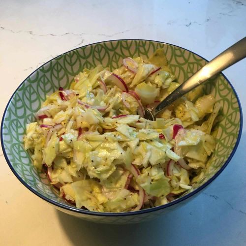 Tangy Coleslaw for Pulled Pork