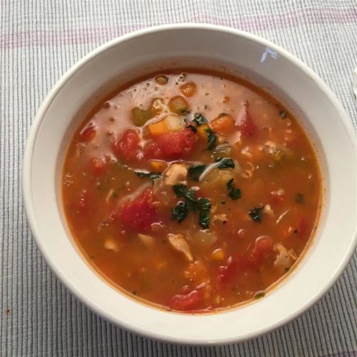 Quick Manhattan Clam Chowder