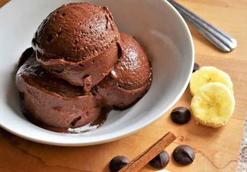 Banana-Cinnamon Chocolate Sorbet