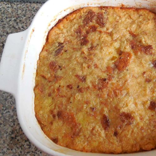 Mom's Pineapple Bread Pudding