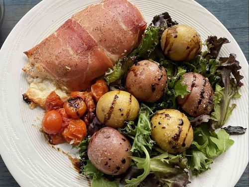 Italian Chicken with Pesto Potatoes