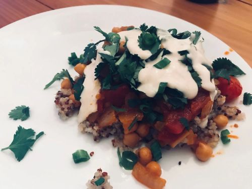 Moroccan Chickpea Stew with Quinoa