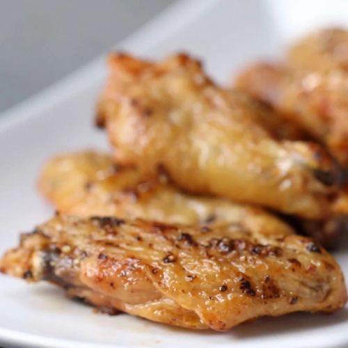 Lemon Pepper Baked Wings