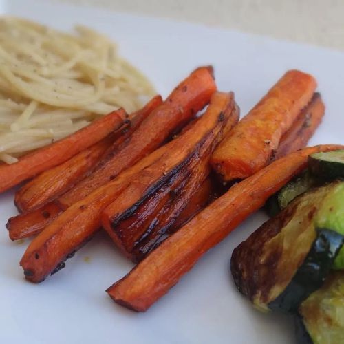 Balsamic Roasted Carrots