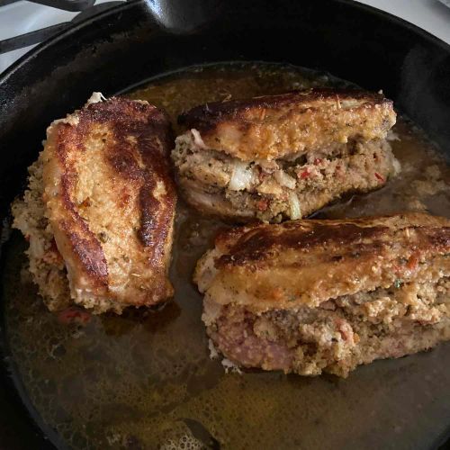 Stuffed Pork Chops III