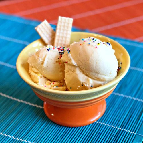 Creamy Vanilla Ice Cream