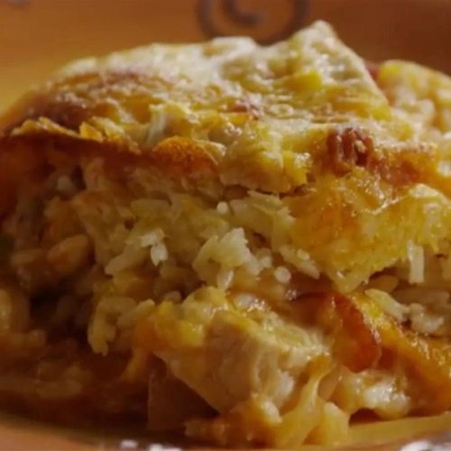 Salsa Chicken Rice Casserole