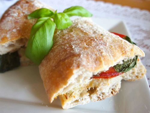 Toasted Caprese Sandwich