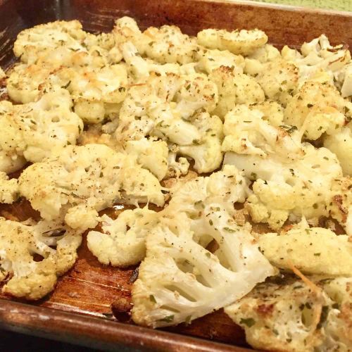 Parmesan-Roasted Cauliflower