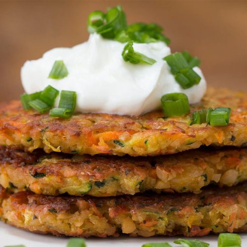 Zucchini Carrot Fritters