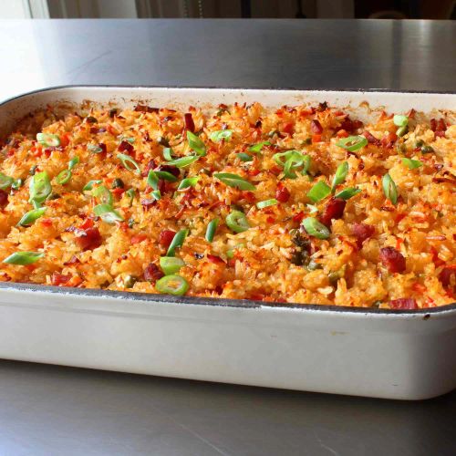 Baked "Fried" Rice