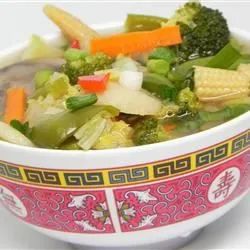 Chinese Chicken Vegetable Soup